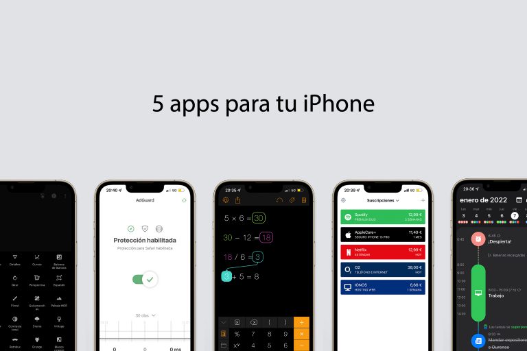 5 apps para tu iPhone