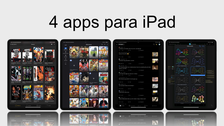 4 apps para iPad
