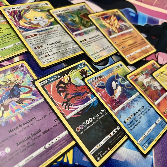 La colección completa de las Amazing Rare de Pokémon TCG