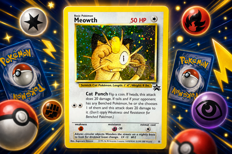 Carta Meowth “Game Boy” Promo